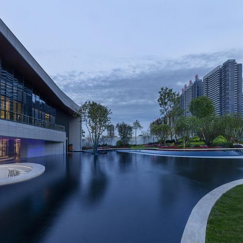 四川兆信房地产开发集团有限公司北海铂悦湾景观设计,方案设计,施工图